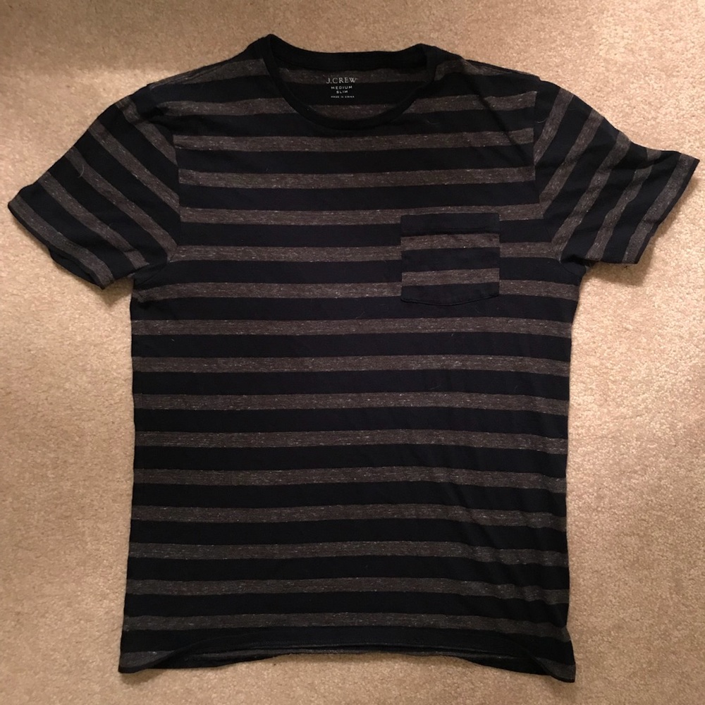 Men’s J. Crew Striped Short Sleeve Tee
